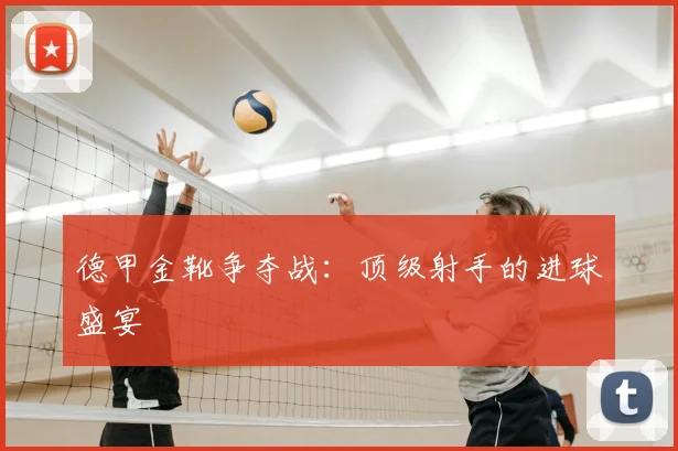 德甲金靴争夺战：顶级射手的进球盛宴